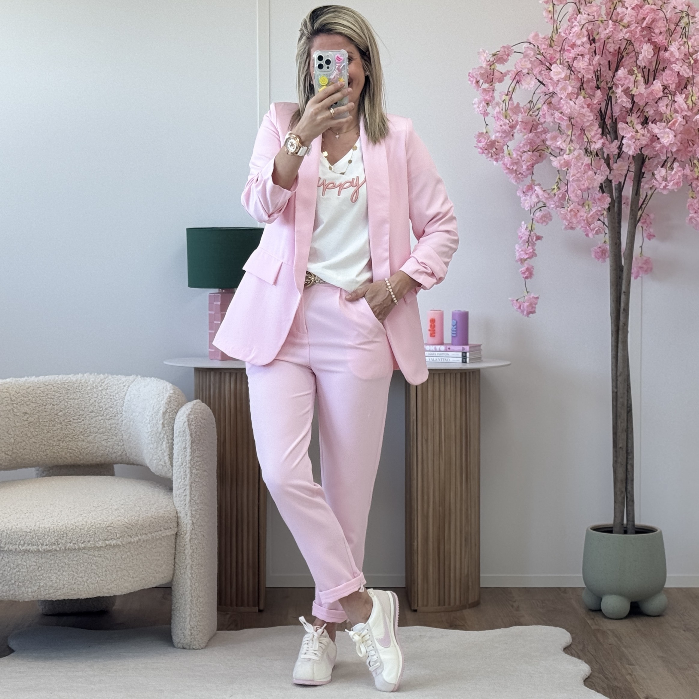 Ensemble Brenda rose pale