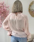 Blouse Cruz rose