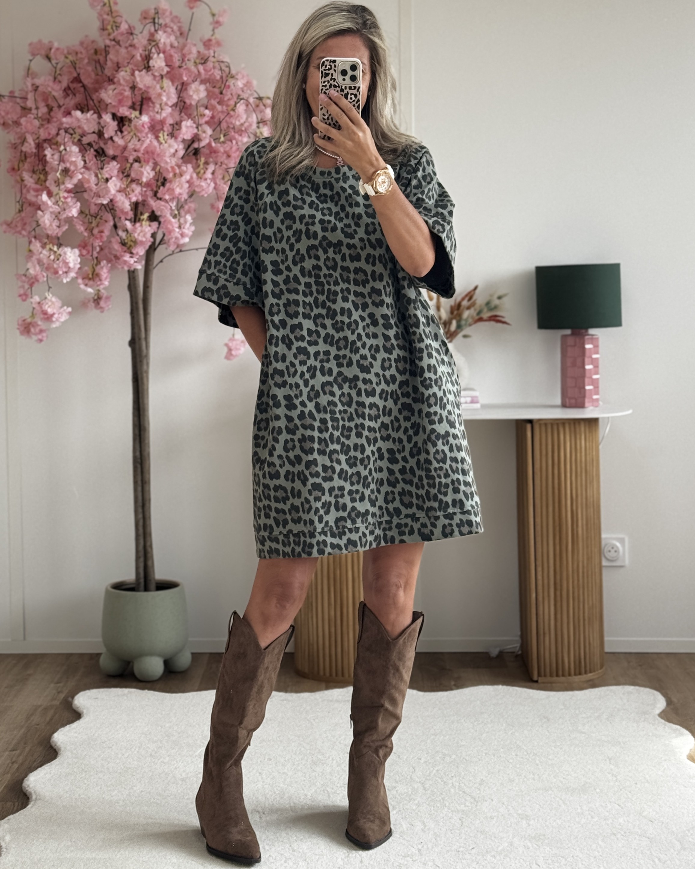 Robe Celine kaki