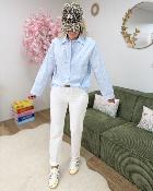 Chemise Strass bleue