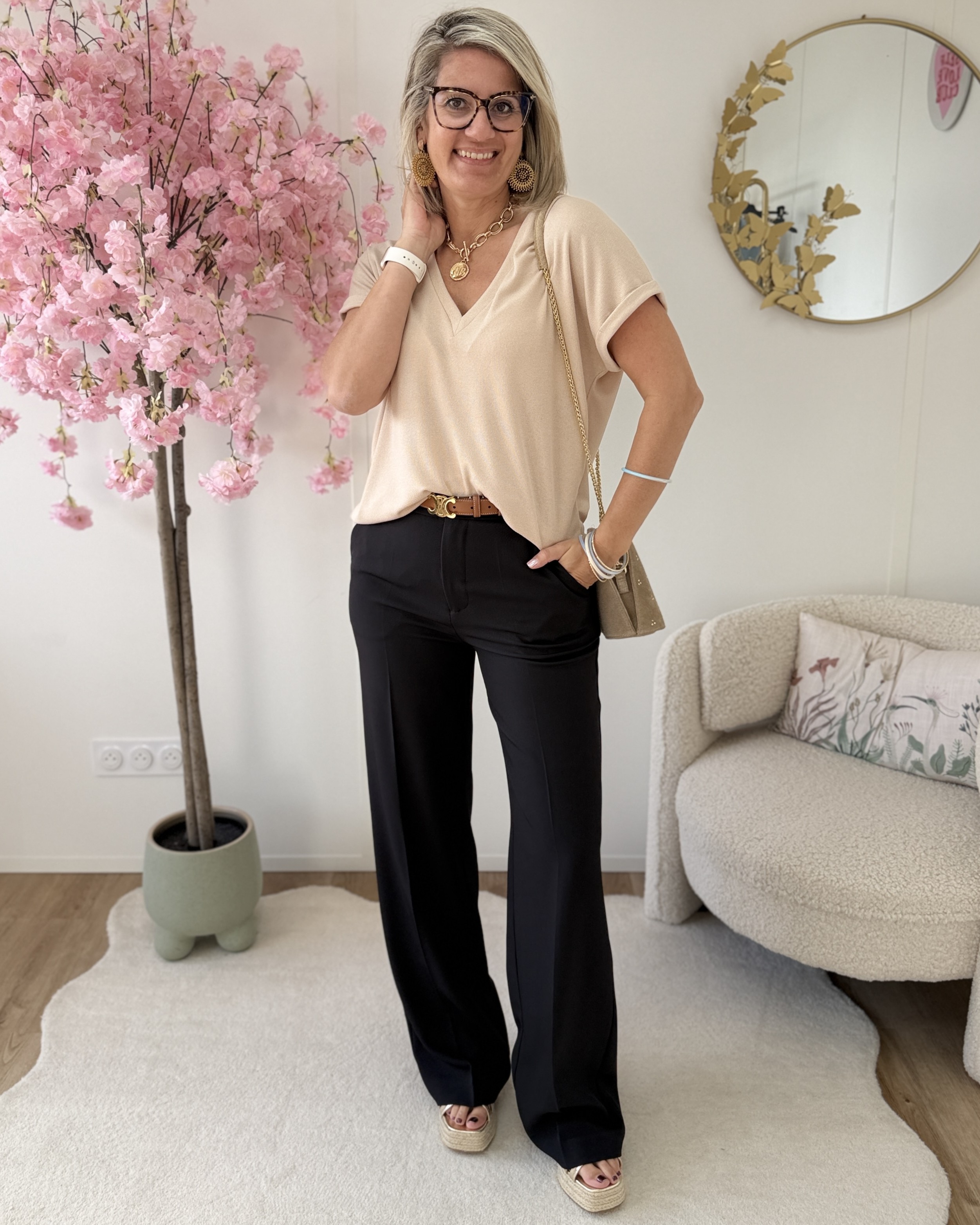 Pantalon Cynthia noir