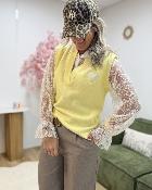 Pull Antonia jaune