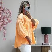 Chemise Ibiza orange