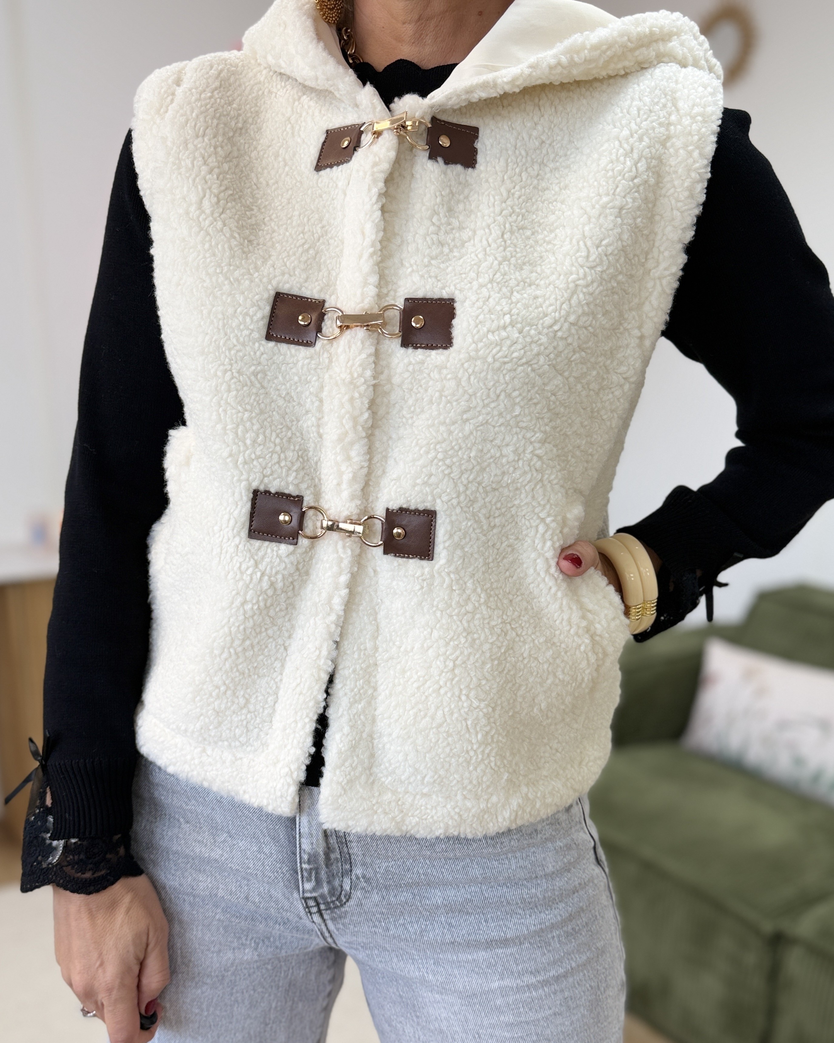 Gilet Samy blanc