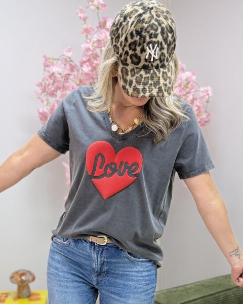 Tee shirt Leslie rouge