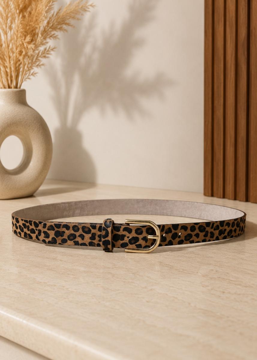Ceinture leopard