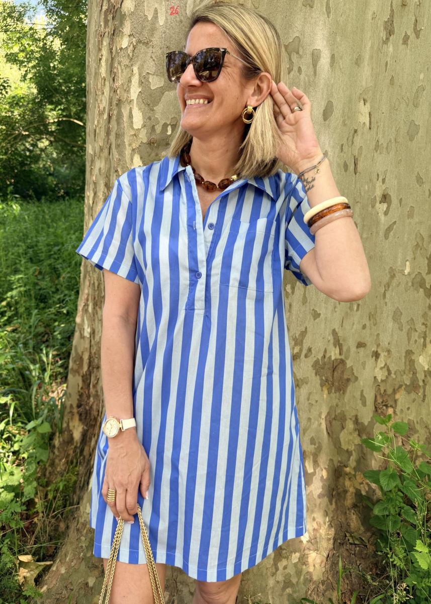 Robe Kessy bleue
