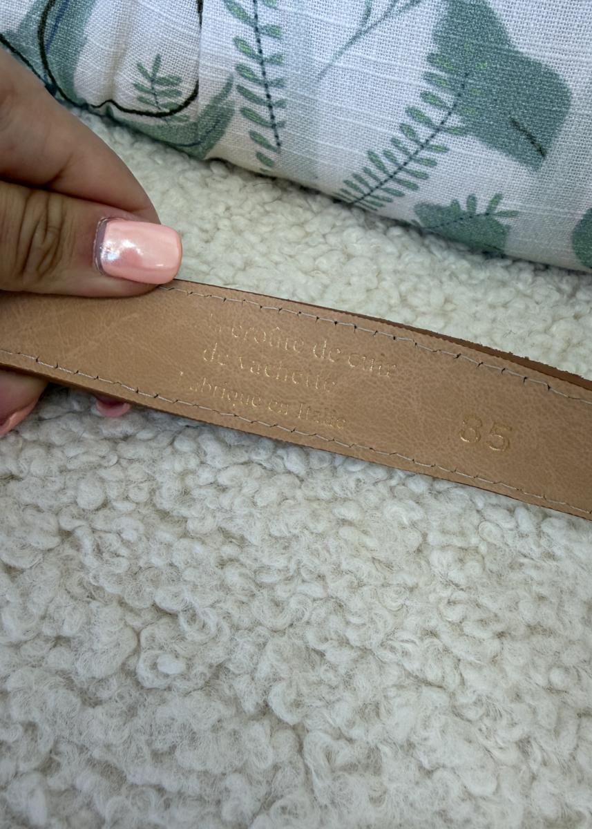 Ceinture camel