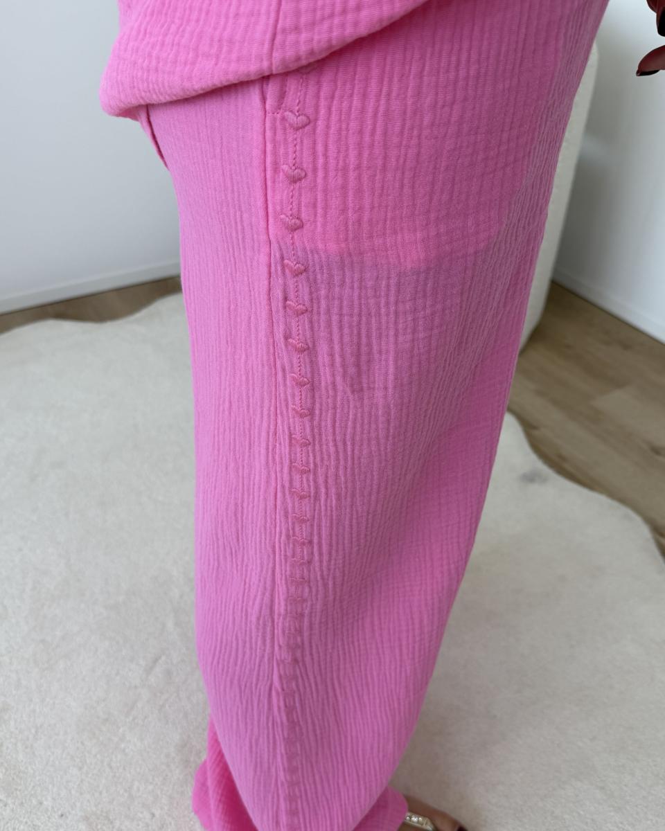 Pantalon Coleen rose