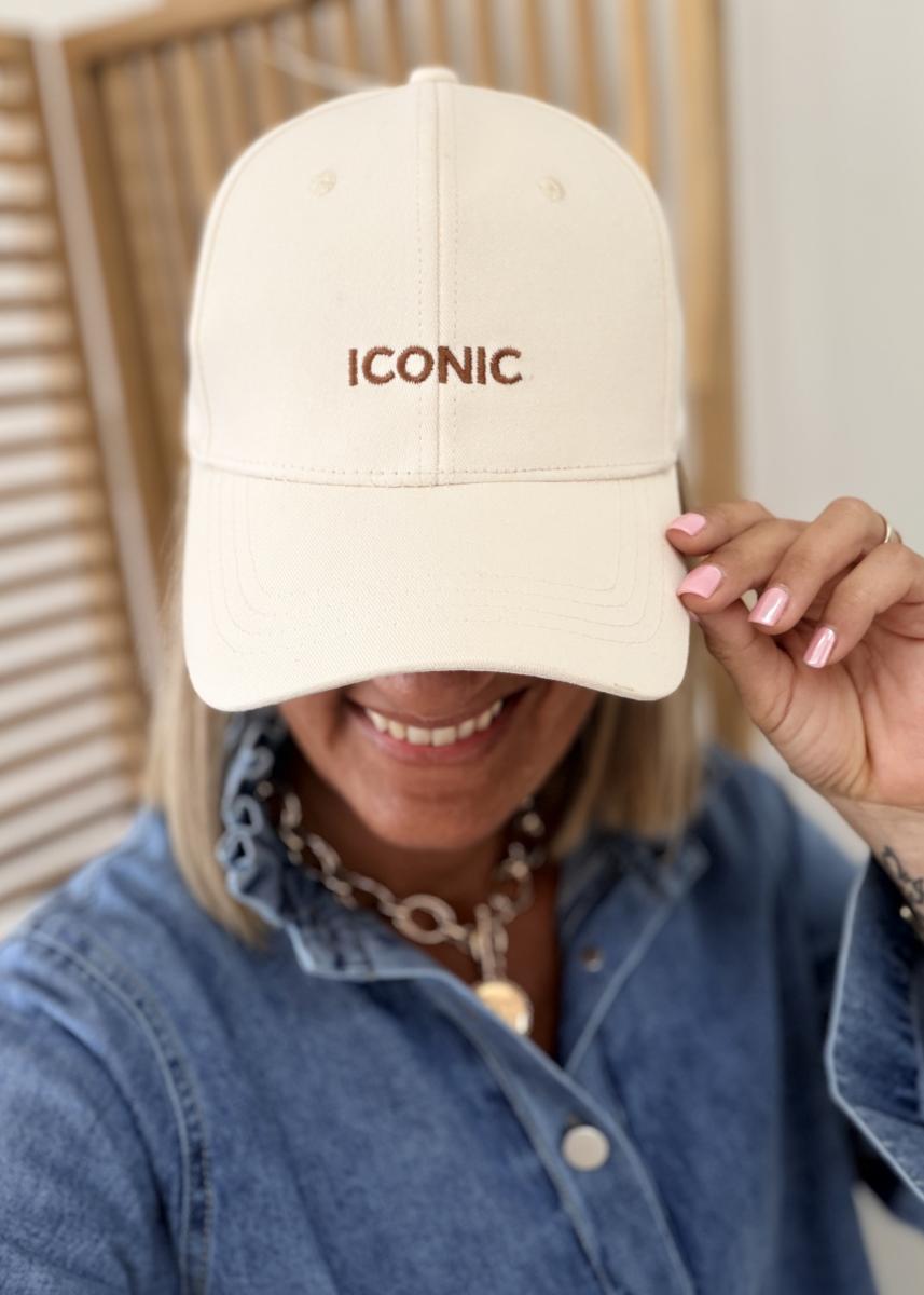 Casquette Iconic beige