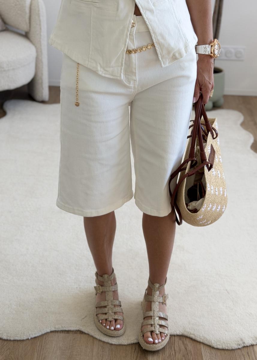 Ensemble Aaron blanc