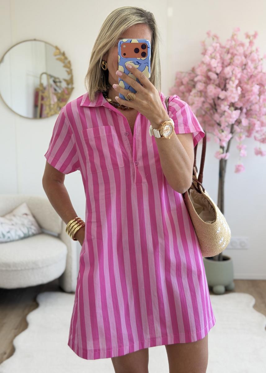 Robe Kessy fushia