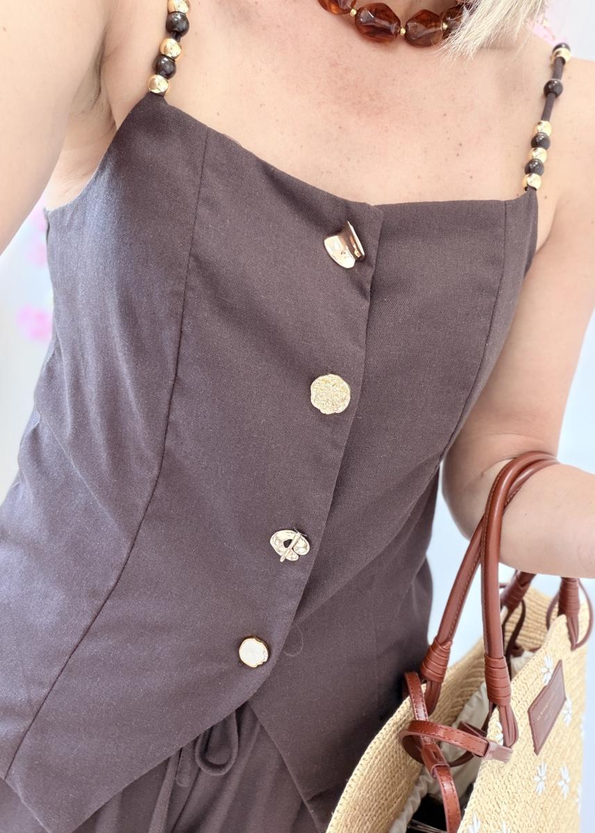 Ensemble Sabine chocolat