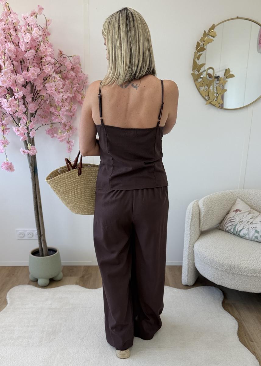 Ensemble Sabine chocolat