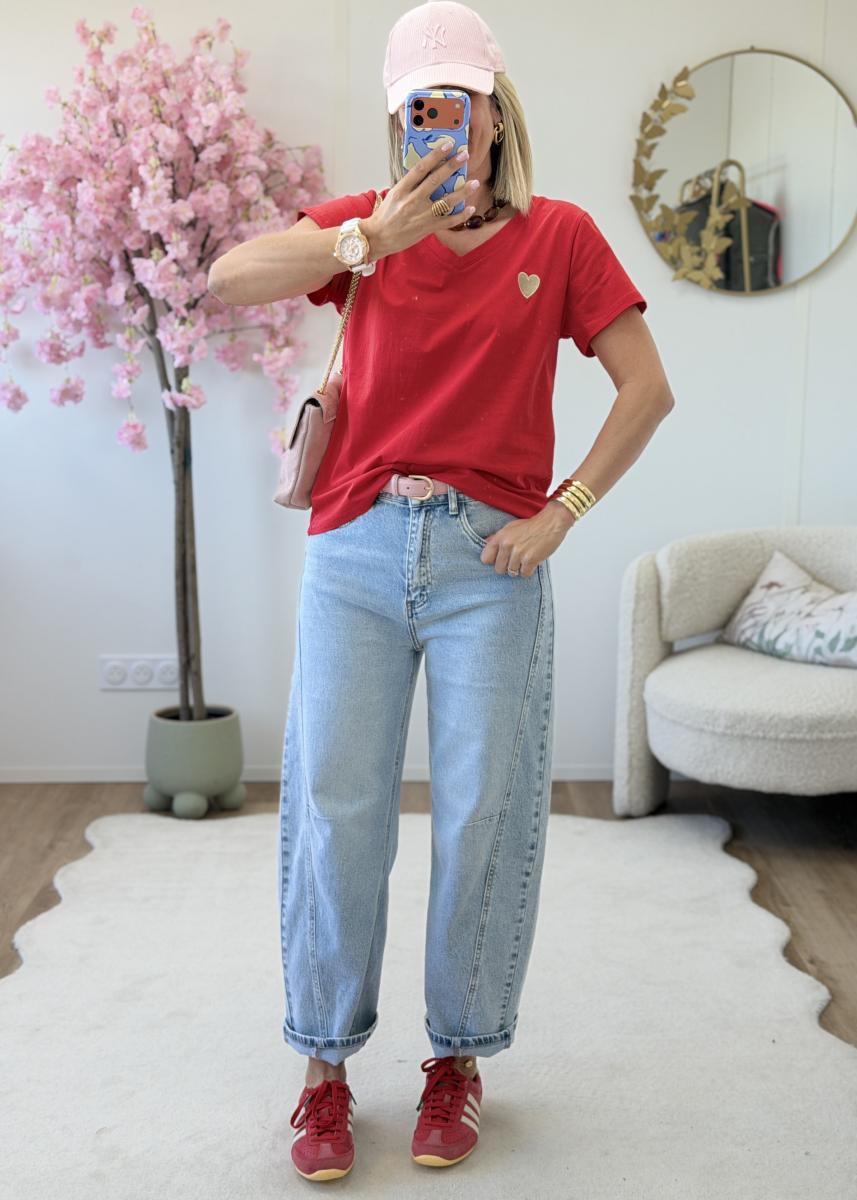 Tee shirt Yanis rouge