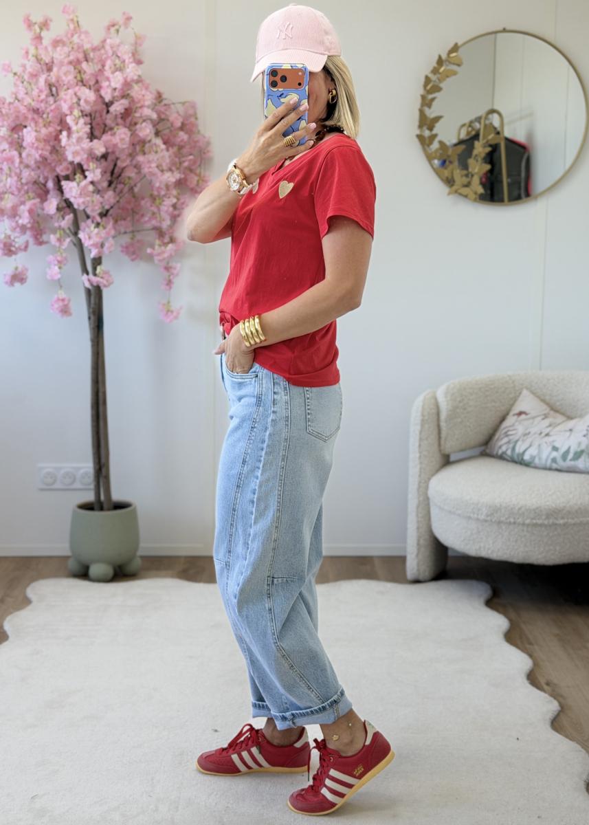 Tee shirt Yanis rouge