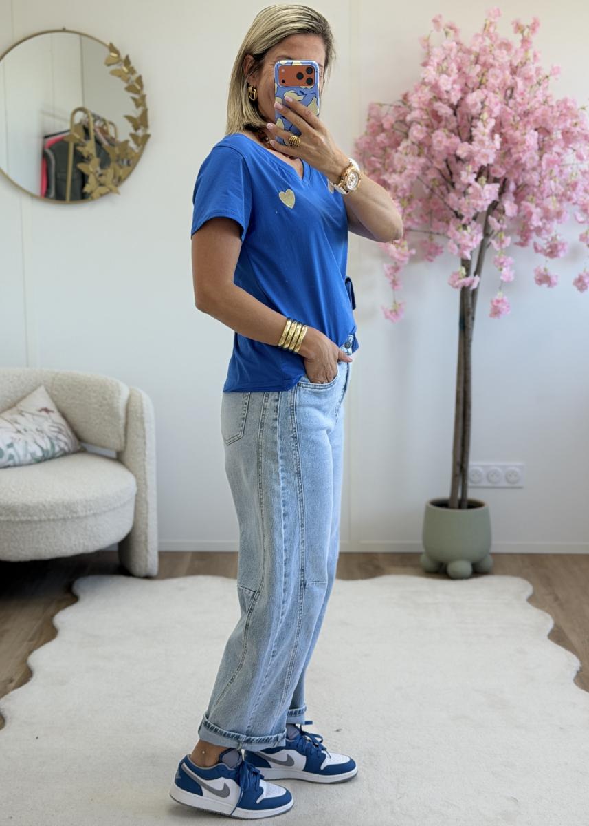 Tee shirt Yanis bleu