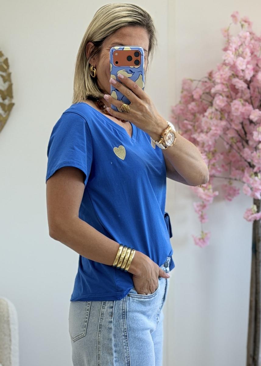 Tee shirt Yanis bleu