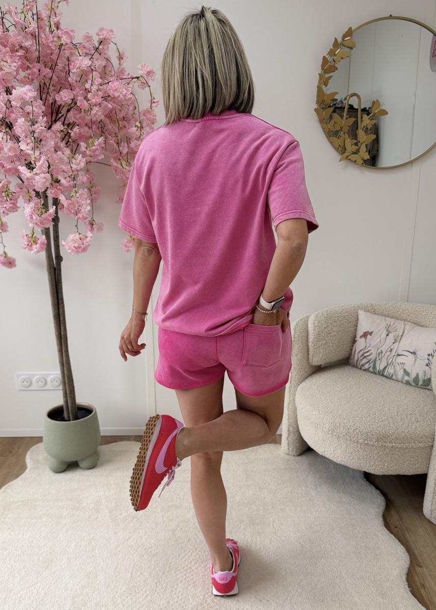 Ensemble Cherry fuschia