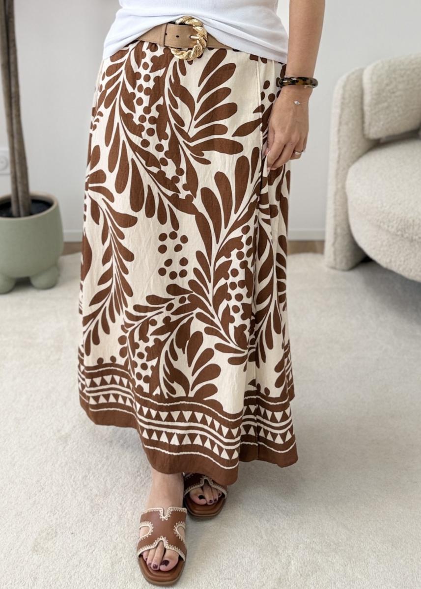 Jupe Victoire camel