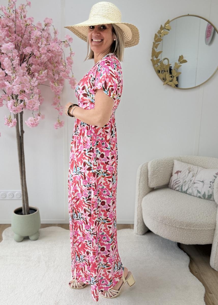 Robe Oceane fushia