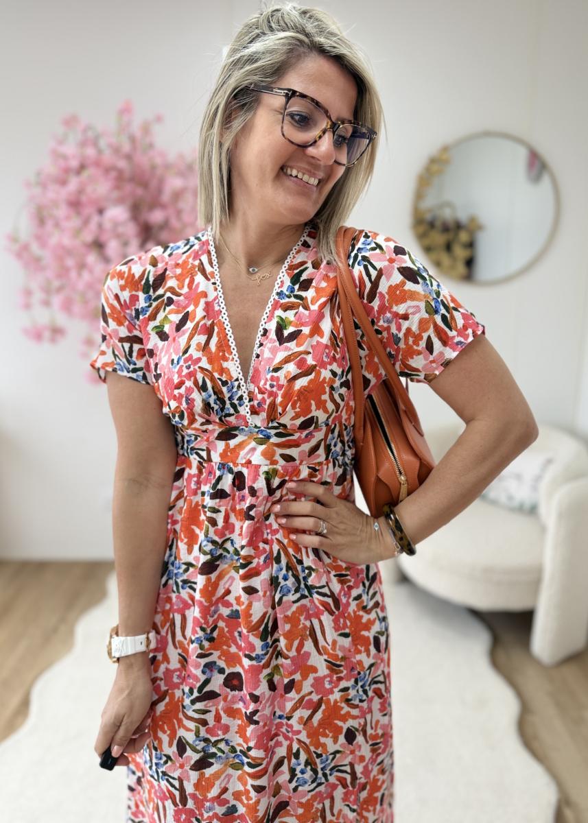 Robe Oceane orange