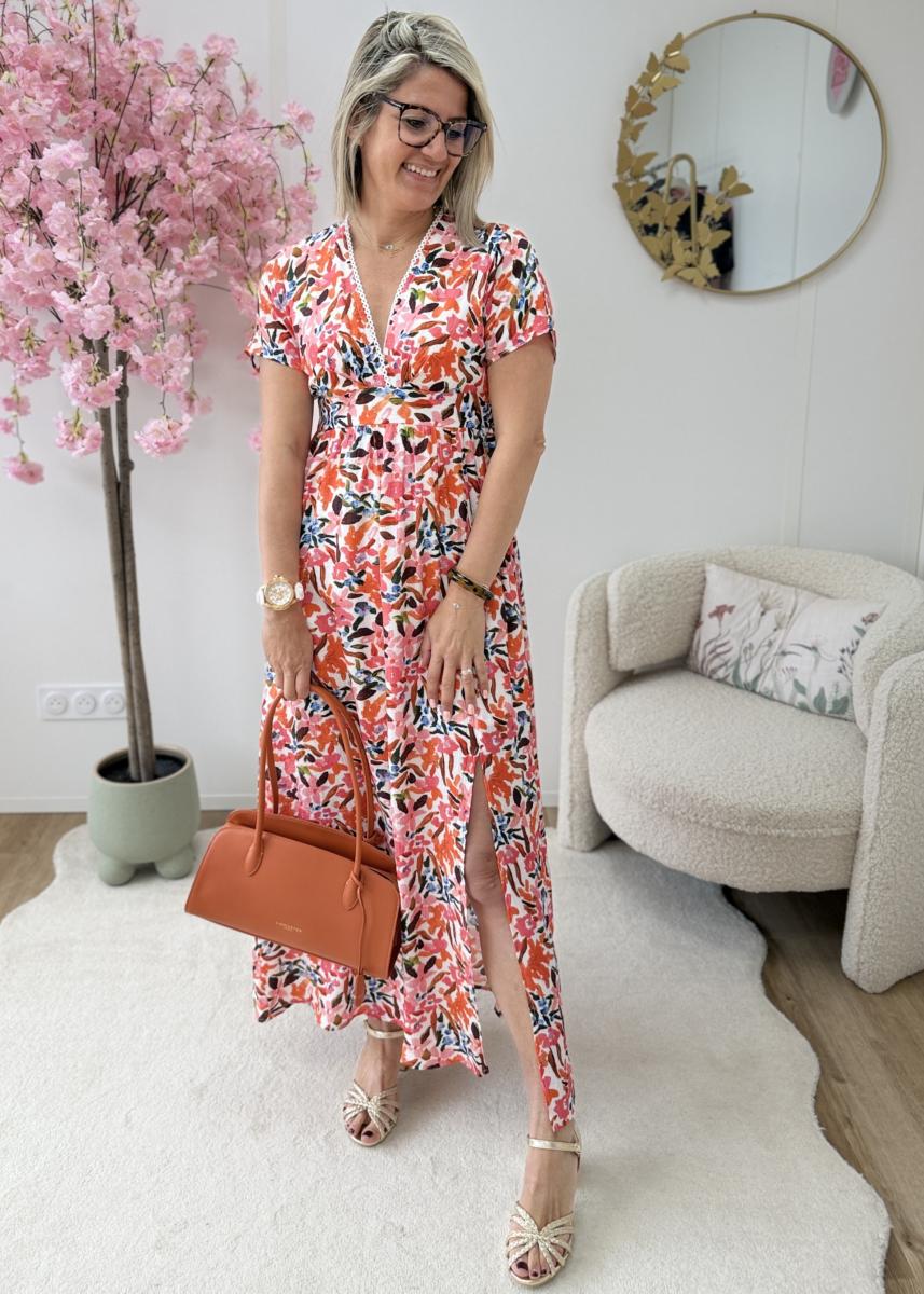 Robe Oceane orange