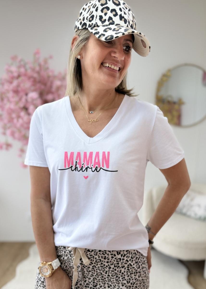 Tee shirt maman cherie