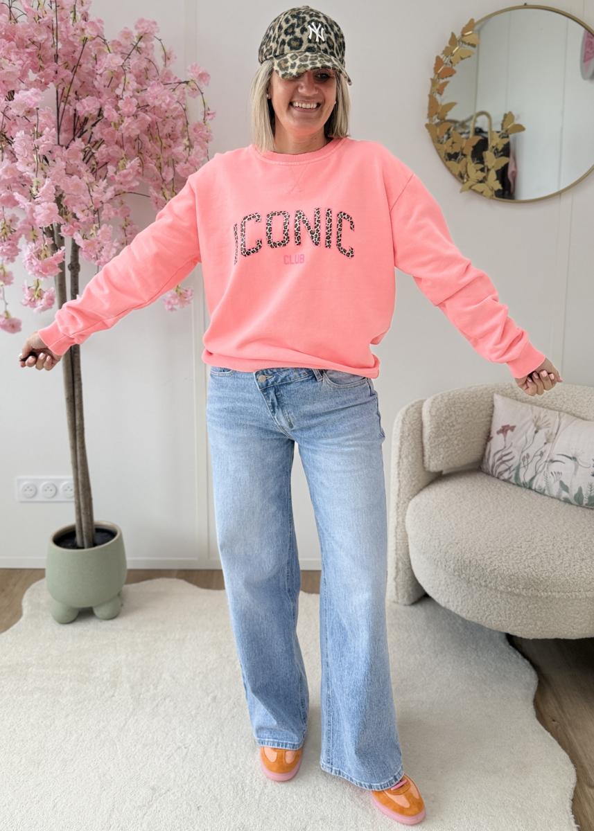 Sweat Logan corail