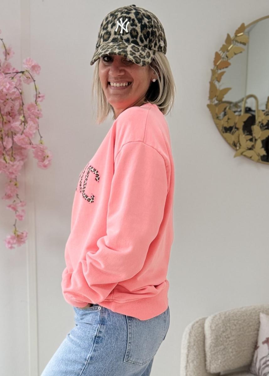 Sweat Logan corail
