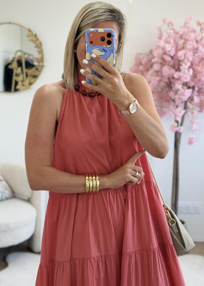 Robe Mykonos terracotta