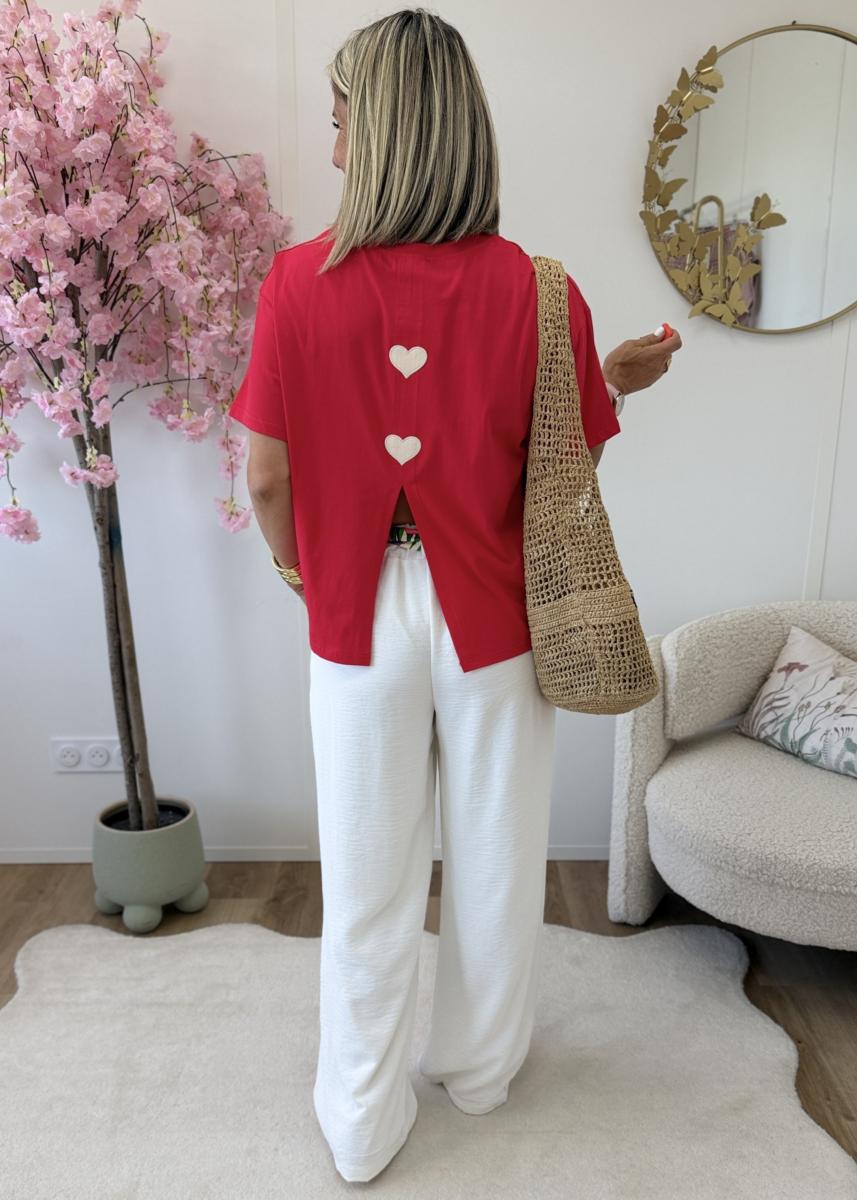 Pantalon Paula blanc
