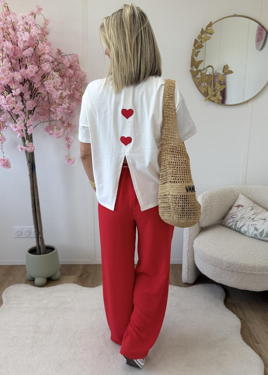Tee shirt Solene blanc