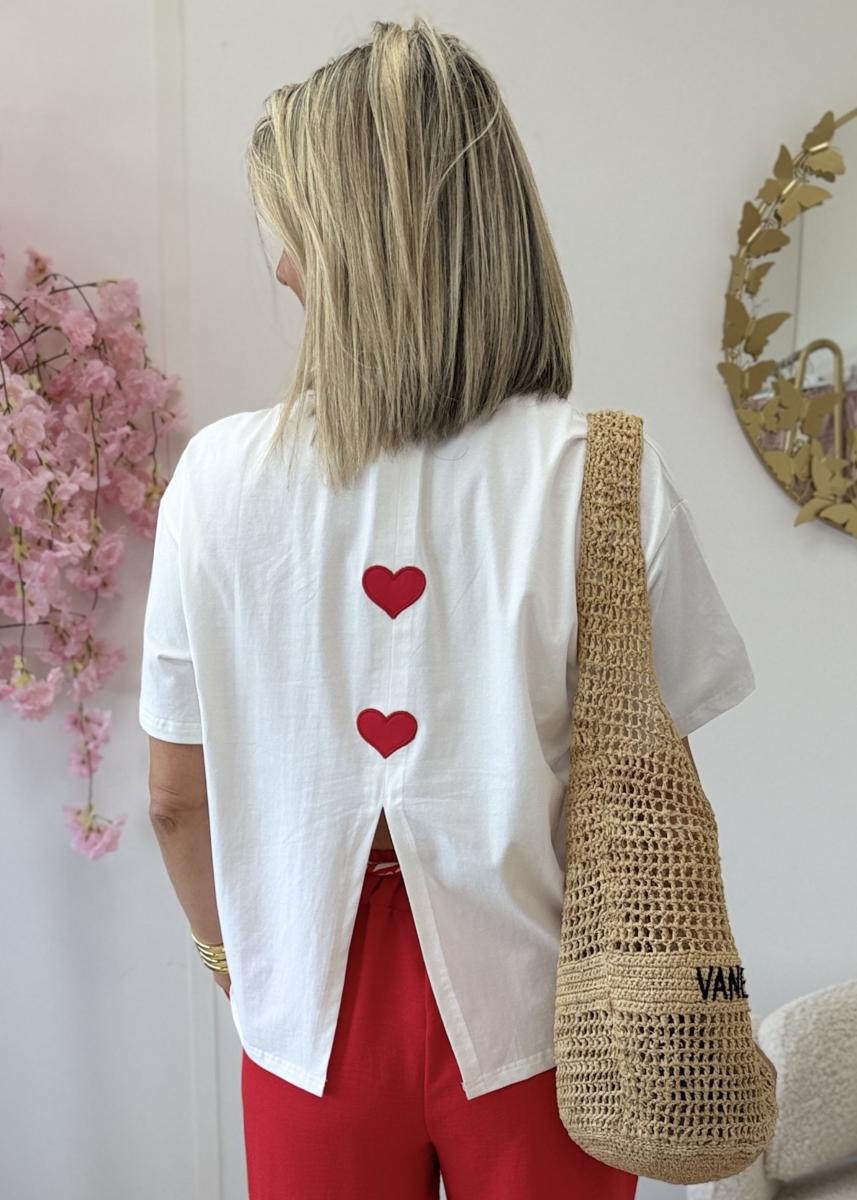 Tee shirt Solene blanc