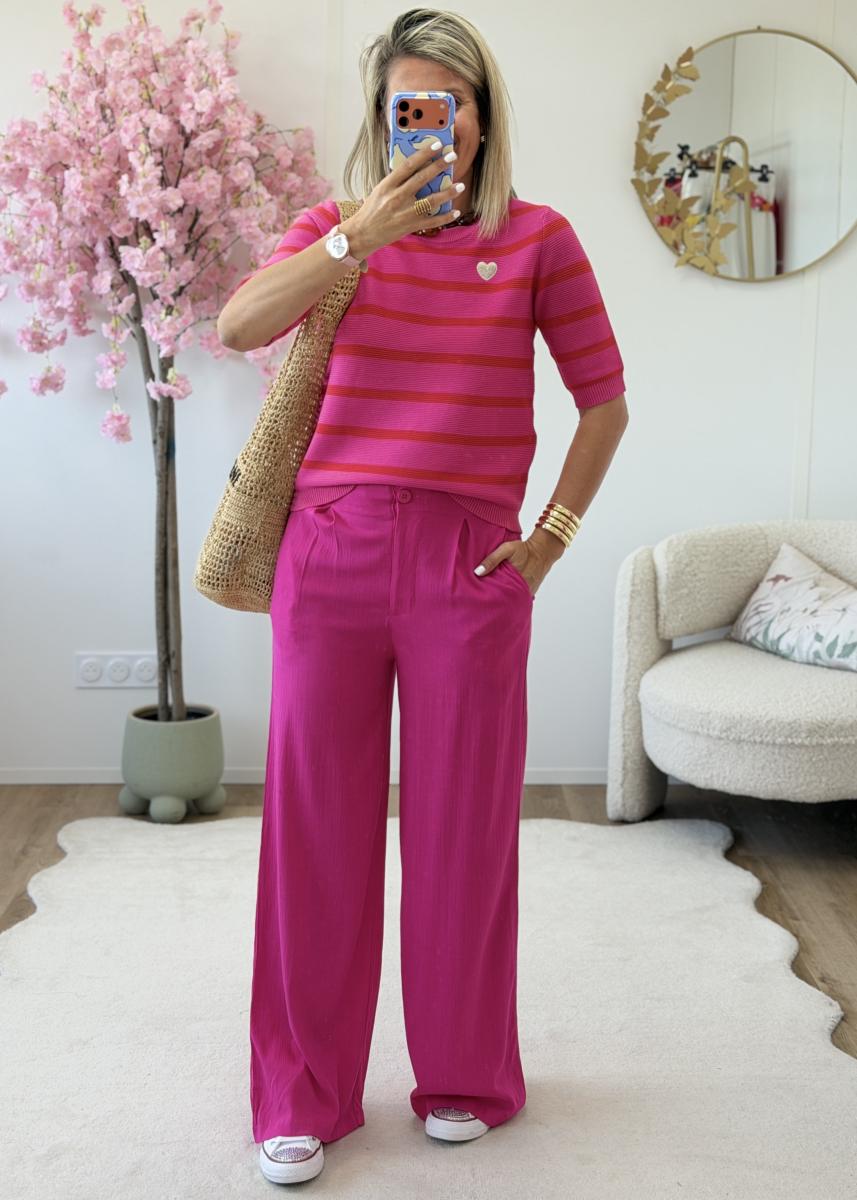 Pantalon Neyla fushia