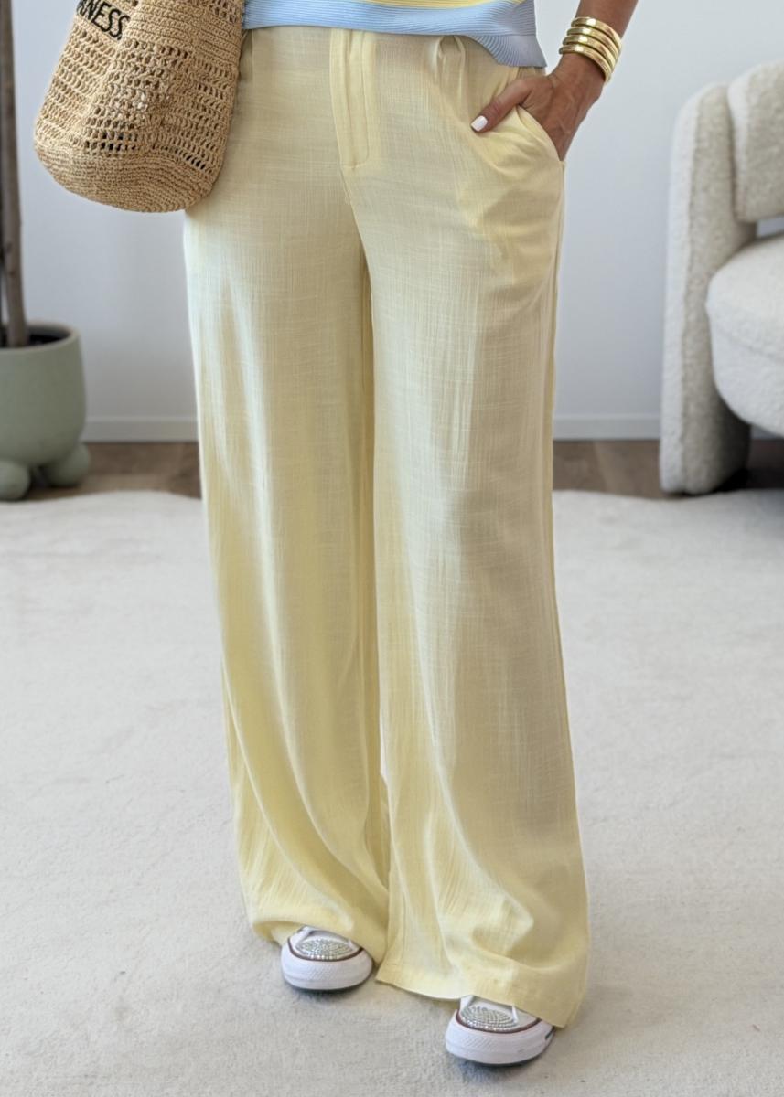 Pantalon Neyla jaune