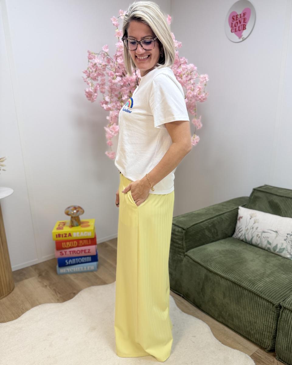 Pantalon Raphael jaune
