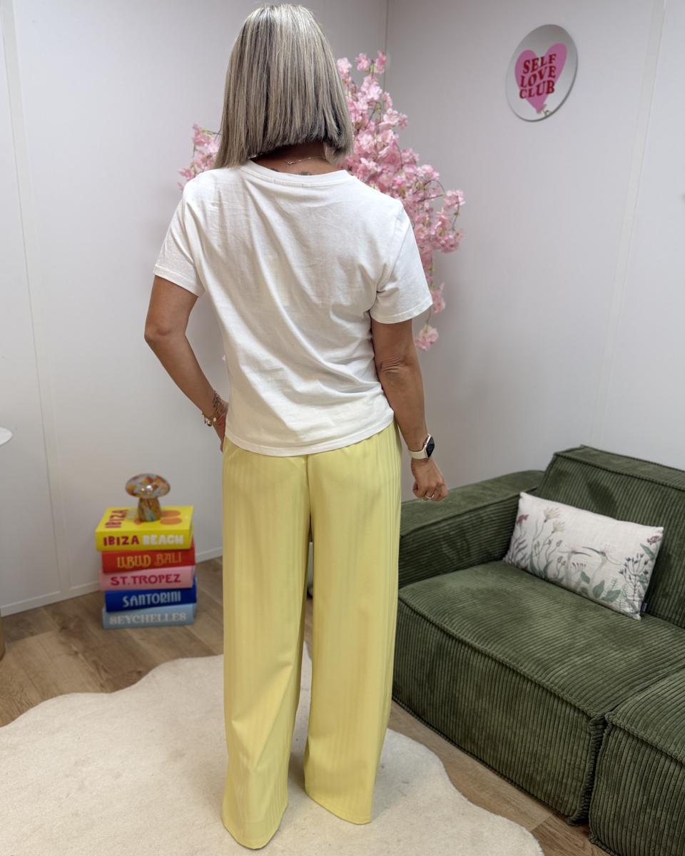 Pantalon Raphael jaune