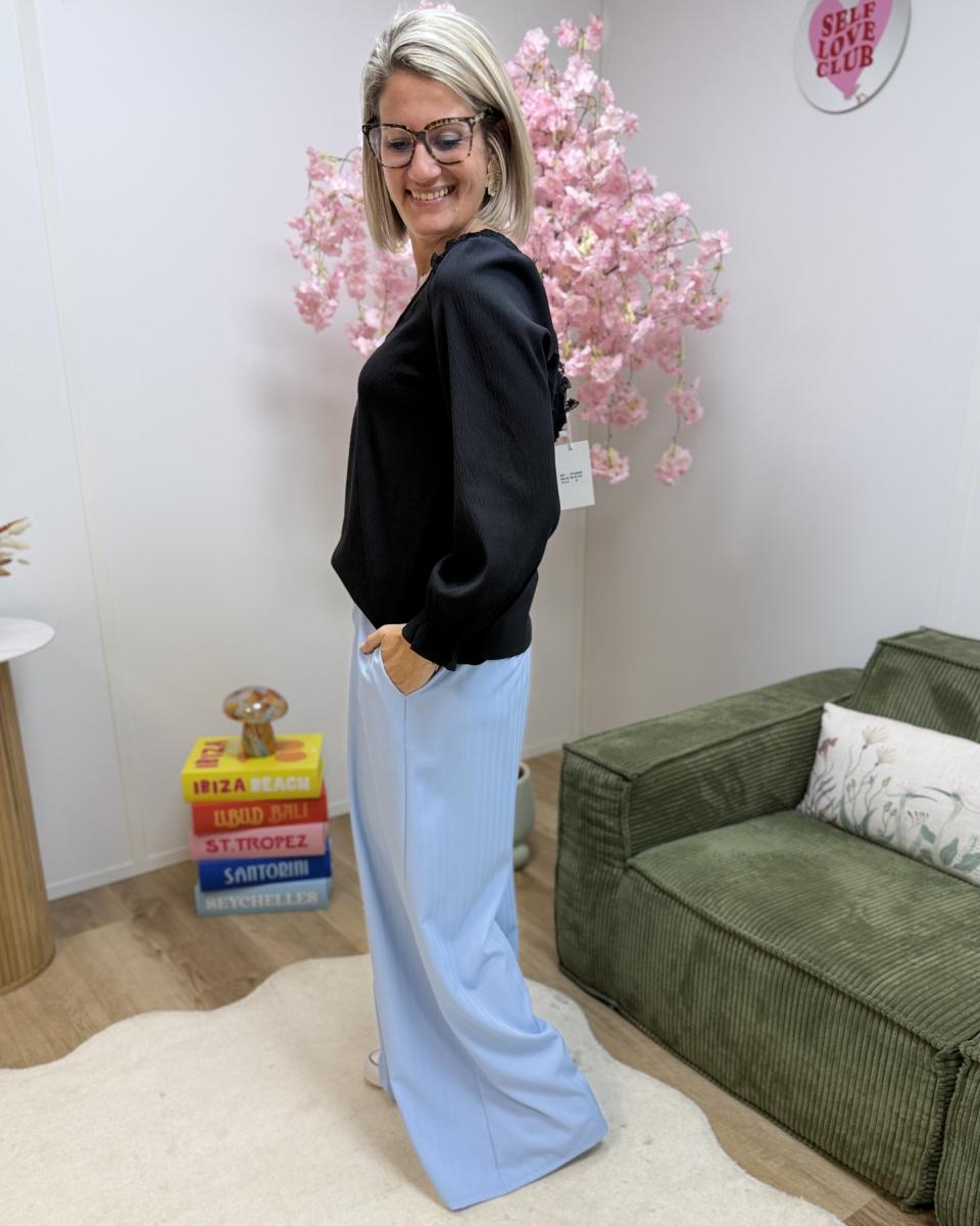 Pantalon Raphael bleu