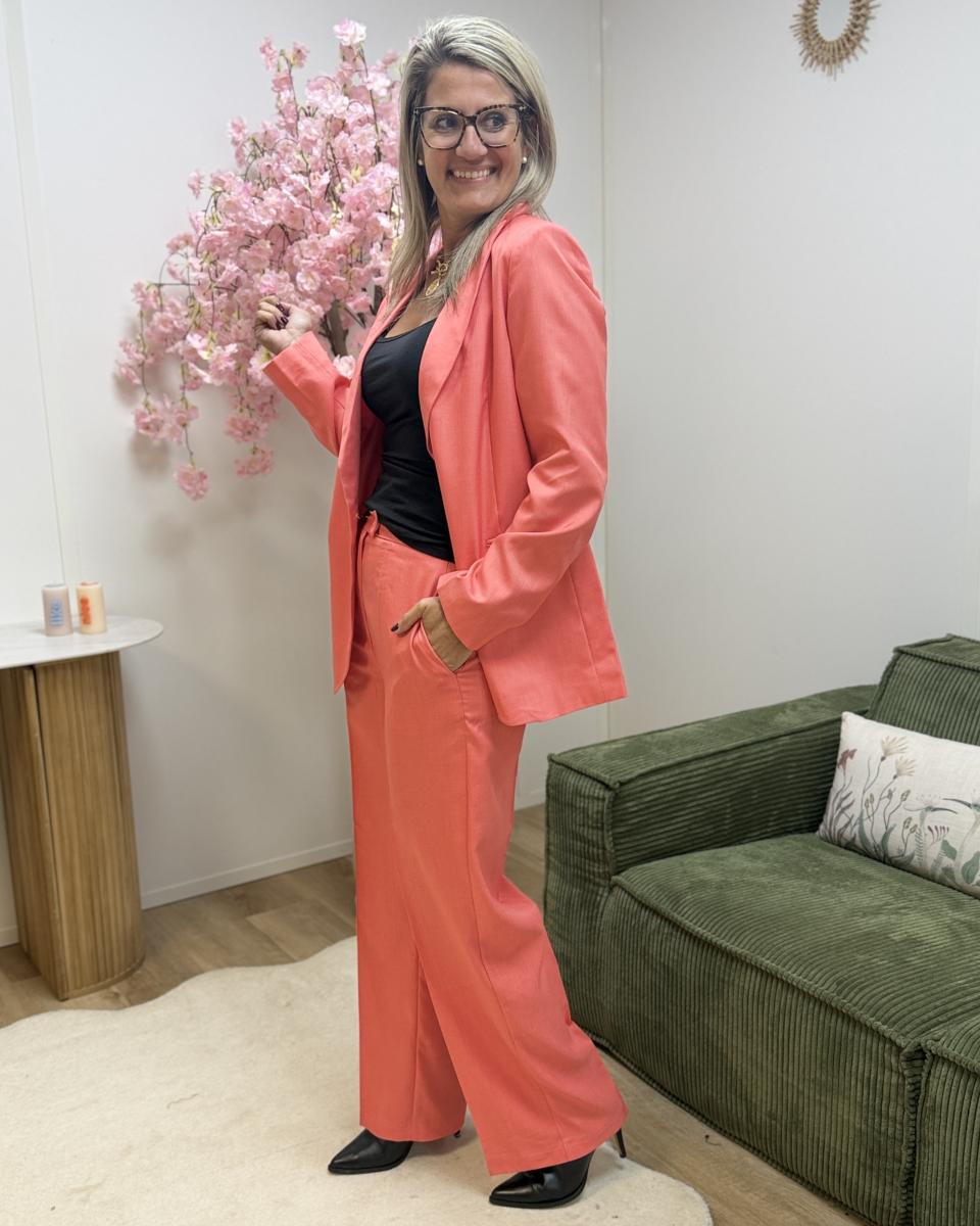 Blazer Olga corail