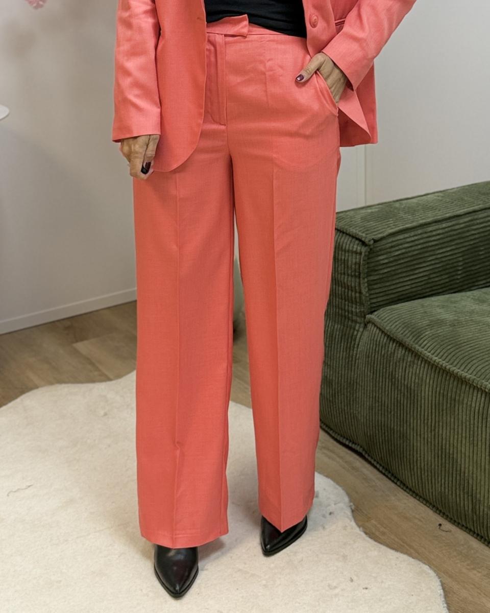 Pantalon Lola corail