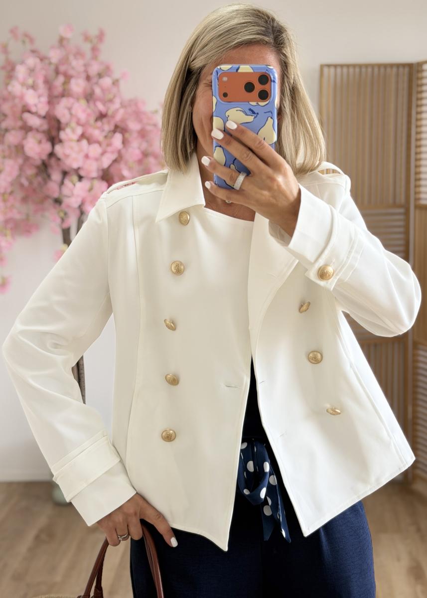 Veste Georgia blanche