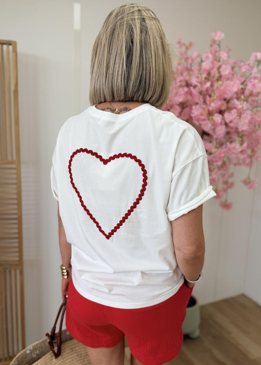 Tee shirt Lexie blanc