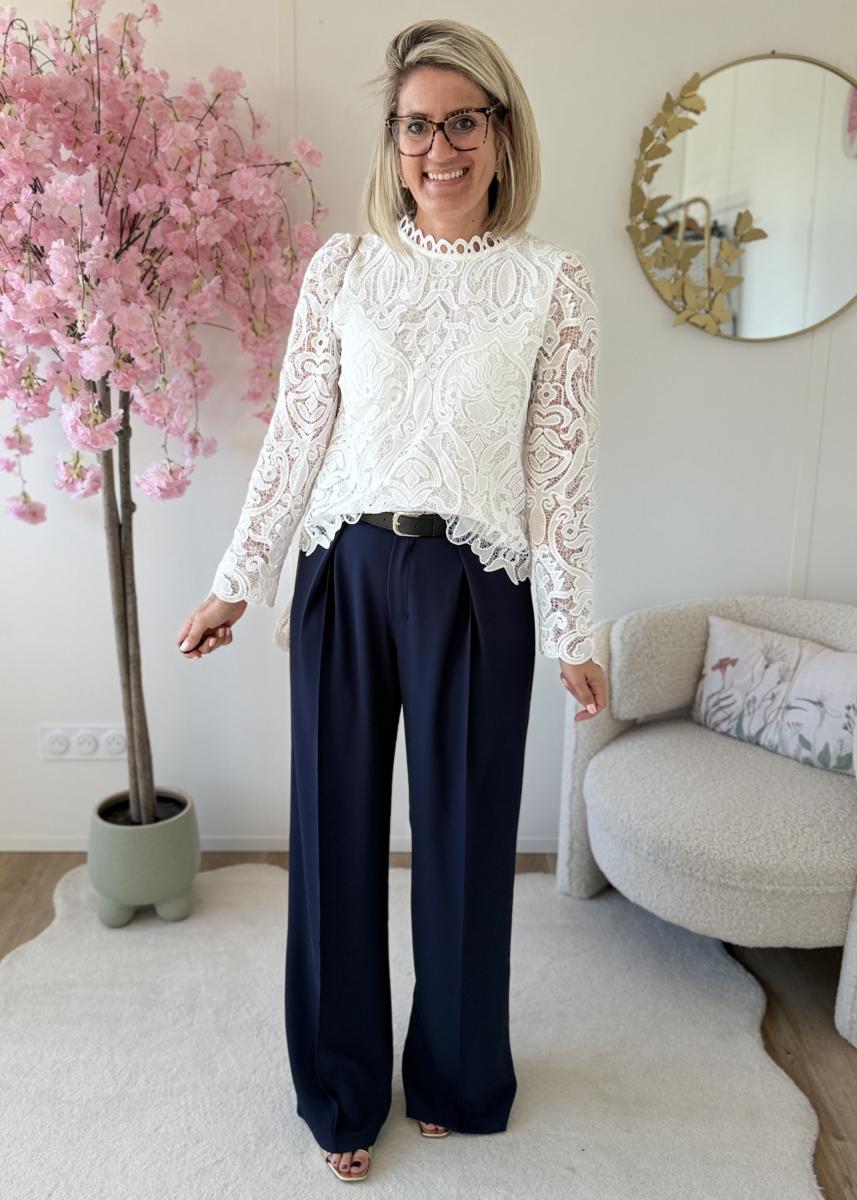 Pantalon Maelle marine