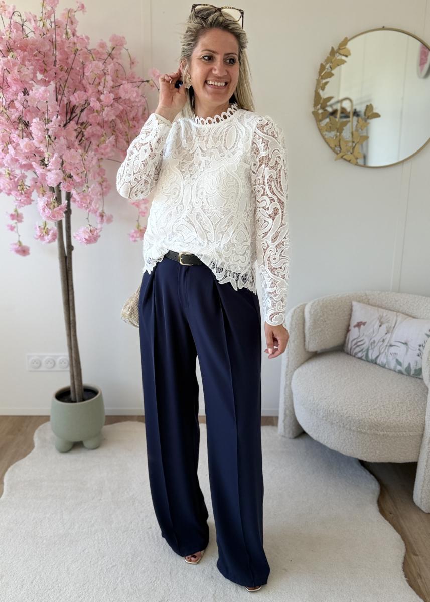 Pantalon Maelle marine