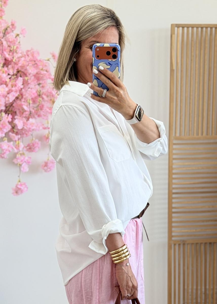 Chemise Sacha blanche