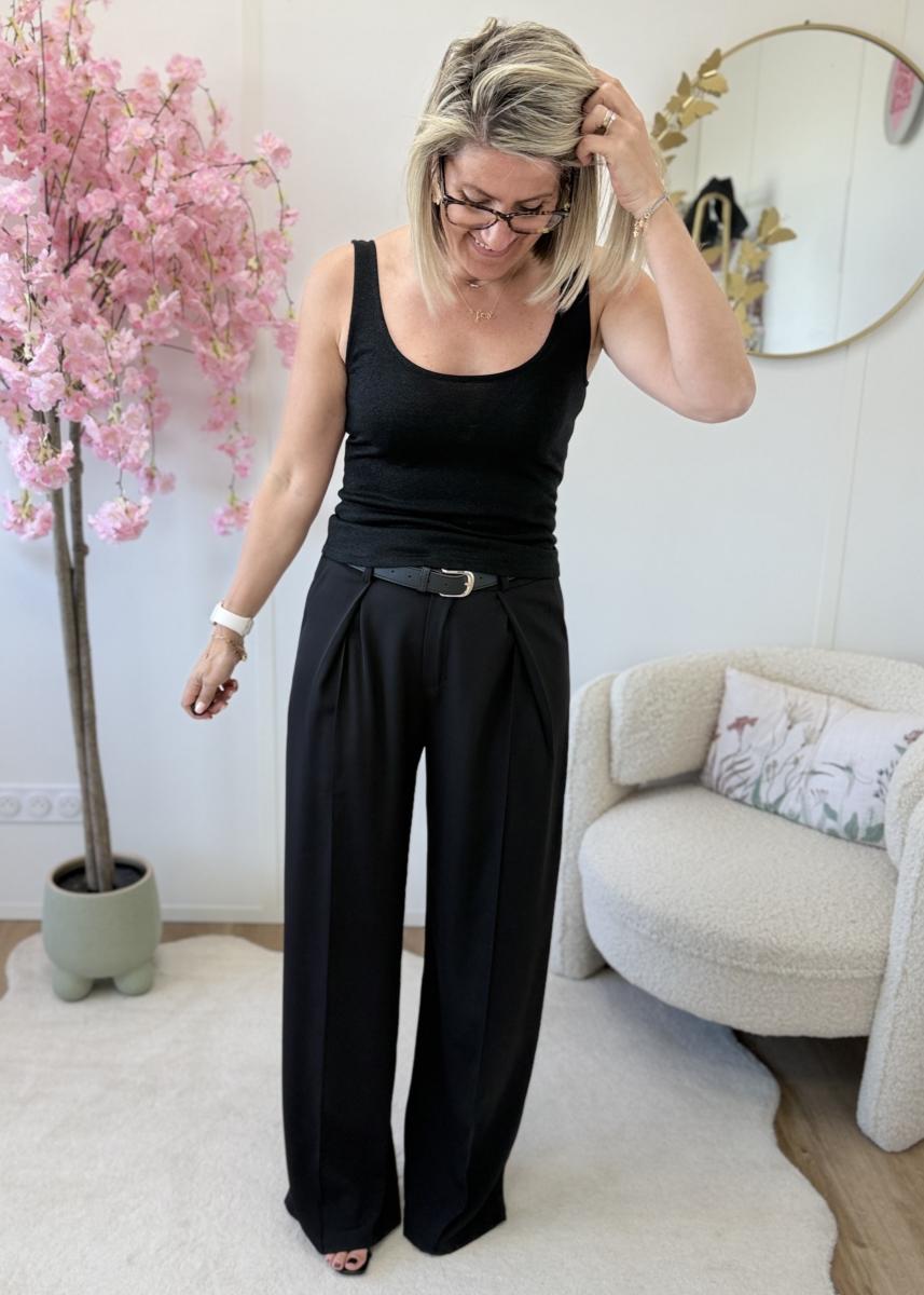 Pantalon Maelle noir