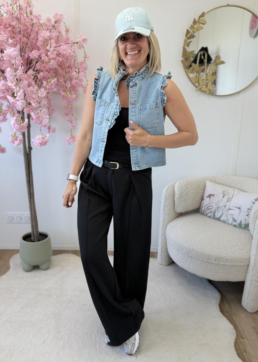 Pantalon Maelle noir