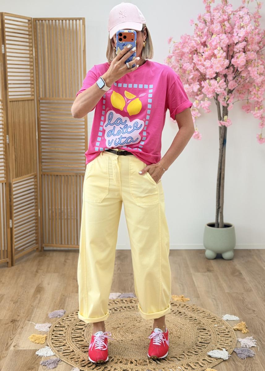 Pantalon Jason jaune