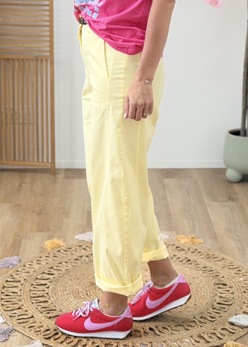 Pantalon Jason jaune